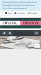 Mobile Screenshot of crystal-creative.com